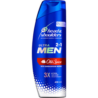 Head & Shoulders Ultra Men Old Spice 2 in 1 Dandruff Shampoo & Conditioner - 400ml