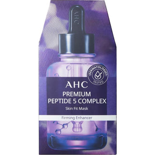 AHC Premium Peptide 5 Complex Skin Fit Mask - 5 Pack - Mask