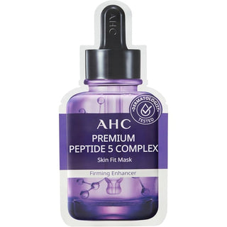 AHC Premium Peptide 5 Complex Skin Fit Mask - 5 Pack - Mask