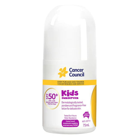 Cancer Council Kids SPF 50+ Roll On 75ml
