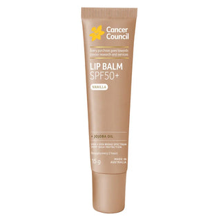 Cancer Council SPF50+ Vanilla Lip Balm - Sunscreen