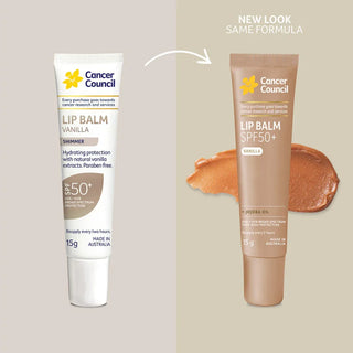 Cancer Council SPF50+ Vanilla Lip Balm - Sunscreen