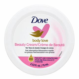 Dove Body Love Beauty Cream For Face & Body - 75ml - Body Moisturiser