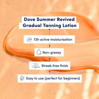 Dove Body Love Summer Revived Gradual Tan Light To Medium - 75ml - Tan