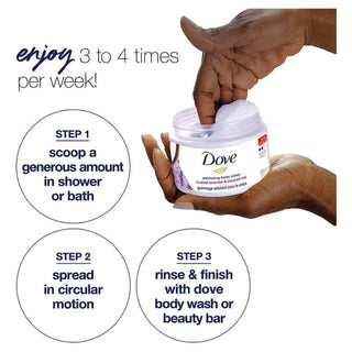 Dove Exfoliating Body Polish - Crushed Lavender & Coconut Milk - Scrub