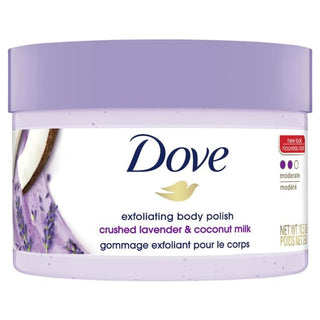 Dove Exfoliating Body Polish - Crushed Lavender & Coconut Milk - Scrub