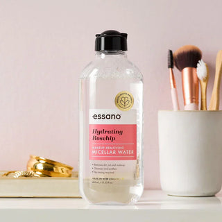 Essano Hydrating Rosehip Makeup-Removing Micellar Water - 400ml - Makeup Remover
