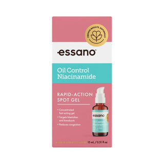 Essano Oil Control Niacinamide Rapid-Action Spot Gel - 15ml - Moisturiser