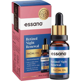 Essano Retinol Night Renewal Facial Oil - 20ml - Night Cream
