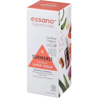 Essano Superfoods Certified Organic Turmeric Radiance Super Serum - 30ml - Serum