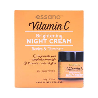 Essano Vitamin C Brightening Night Cream - 50g - Night Cream