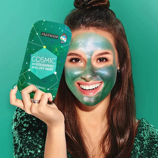 Freeman Cosmic Holographic Deep Cleansing Jade Peel Off Mask - Mask