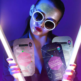Freeman Cosmic Holographic Luminizing Rose Quartz Peel Off Mask - Mask