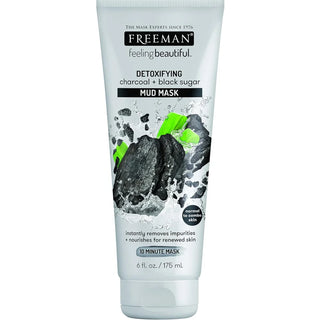 Freeman Deep Cleansing Charcoal + Black Sugar Mud Mask - 175ml - Mask