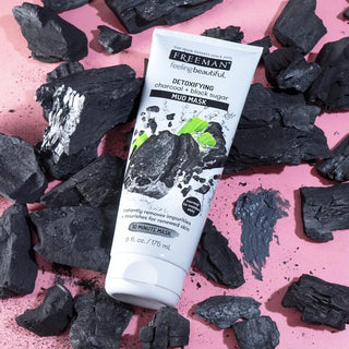 Freeman Deep Cleansing Charcoal + Black Sugar Mud Mask - 175ml - Mask