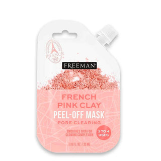 Freeman French Pink Clay Peel-Off Mask Pore Clearing - 35ml - Mask