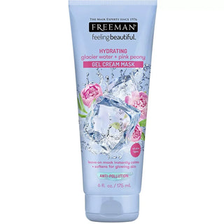 Freeman Hydrating Glacier Water + Pink Peony Gel Cream Mask - 175ml - Mask