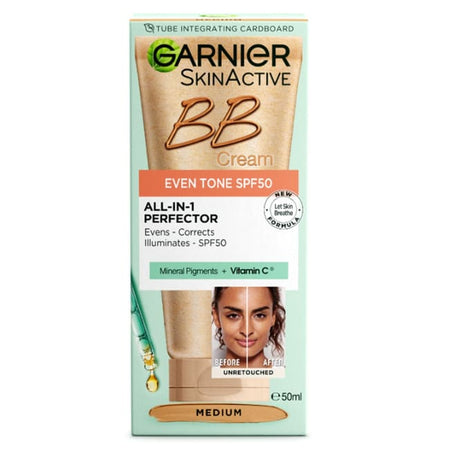 Garnier Skin Active BB Cream Even Tone SPF 50 - Medium