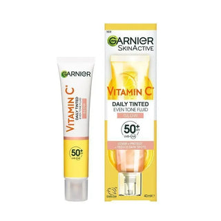 Garnier Vitamin C Daily Tinted Even Tone Fluid with SPF50+ - BB Cream