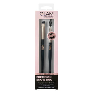 Glam by Manicare Precision Brow Duo - Brush