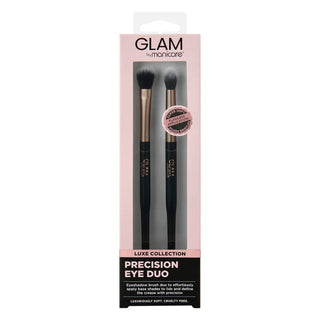 Glam by Manicare Precision Eye Duo - Brush