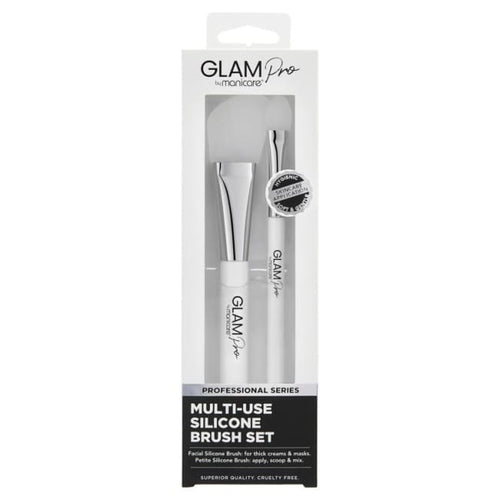 GLAM by Manicare Pro Multi - Use Silicone Brush Set - Brush