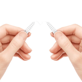 GO2 Dentagenie Gripper Smooth Flosstrips with Grips 60pk - Dental Floss