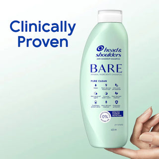 Head & Shoulders BARE Pure Clean Shampoo - 400ml - Shampoo