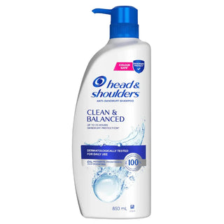 Head & Shoulders Clean & Balanced Anti-Dandruff Shampoo - 850ml - Shampoo
