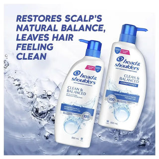Head & Shoulders Clean & Balanced Anti-Dandruff Shampoo - 850ml - Shampoo
