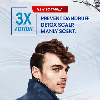 Head & Shoulders Ultra Men Deep Clean 2 in 1 Dandruff Shampoo & Conditioner - 400ml - Shampoo