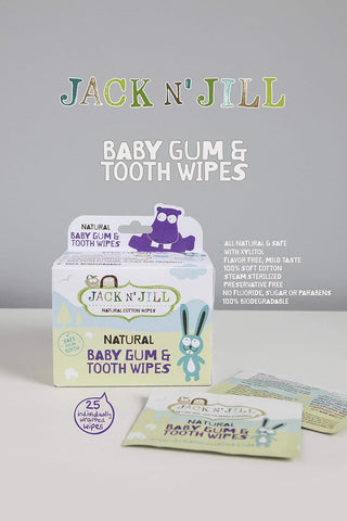 Jack N’ Jill Natural Baby Gum & Tooth Wipes - Tooth Wipes