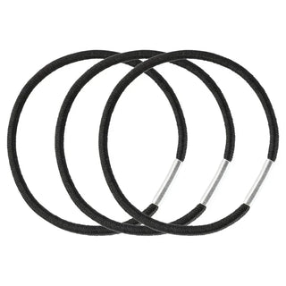 Lady Jayne Black Elastics - 24 Pack - Hairband
