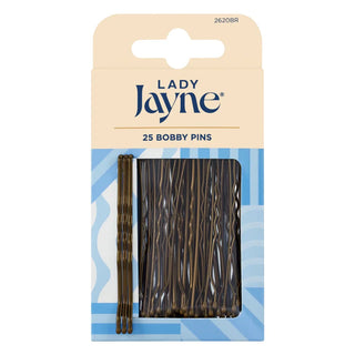 Lady Jayne Large Brown Bobby Pins - 25 Pack - Bobby Pins