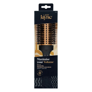 Lady Jayne Salon Pro Tri-Side Styling Brush - Hair Brush