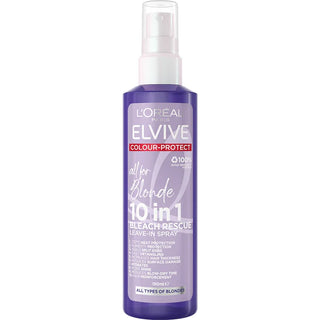 L’Oréal Paris Elvive Colour Protect Purple 10 in 1 Leave In Spray 150ml Hair Treatment