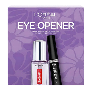 L’Oréal Paris Eye Opener Plumping Eye Serum & Lengthening Mascara Set - Serum