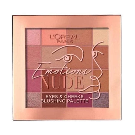 L'Oréal Paris Eyes & Cheeks Blushing Palette - Emotions Nude
