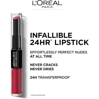 L’Oréal Paris Infallible 2 Step Lipstick Captivated By Cerise 701 Lipstick