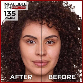 L’Oréal Paris Infallible 32H Matte Cover Foundation With 4% Niacinamide - 135 - Foundation