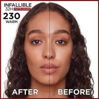 L’Oréal Paris Infallible 32H Matte Cover Foundation With 4% Niacinamide - 230 - Foundation