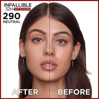 L’Oréal Paris Infallible 32H Matte Cover Foundation With 4% Niacinamide - 290 - Foundation