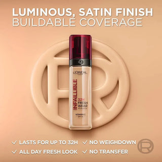L’Oréal Paris Infallible 32hr Freshwear Foundation - 220 Neutral Undertone - Foundation
