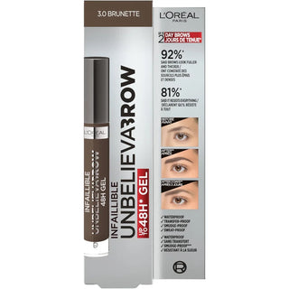 L’Oréal Paris Infallible Brows 48H Unbelievabrow Gel 3.0 Brunette Brow Mascara