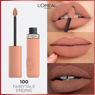 L’Oréal Paris Infallible Le Matte Resistance Liquid Lipstick - Fairytale Ending 100 - Lipstick