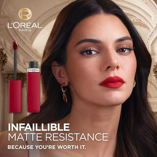 L’Oréal Paris Infallible Le Matte Resistance Liquid Lipstick - Wine Not? 500 - Lipstick
