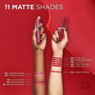 L’Oréal Paris Infallible Le Matte Resistance Liquid Lipstick - Wine Not? 500 - Lipstick