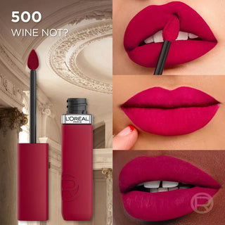 L’Oréal Paris Infallible Le Matte Resistance Liquid Lipstick - Wine Not? 500 - Lipstick