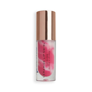 Makeup Revolution Ceramide Swirl Lip Gloss - Berry Pink - Lip Gloss