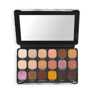 Makeup Revolution Forever Flawless Eyeshadow Palette - Nude Silk - Palette